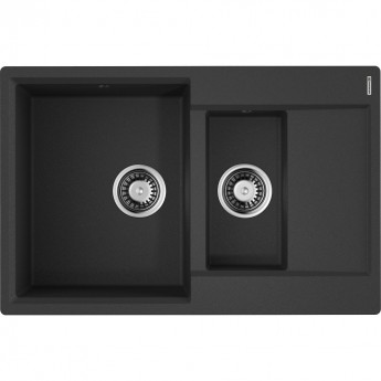 Мойка OMOIKIRI DAISEN 78-2-BL Artgranit/черный Мойка OMOIKIRI DAISEN 78-2-BL Artgranit/черный