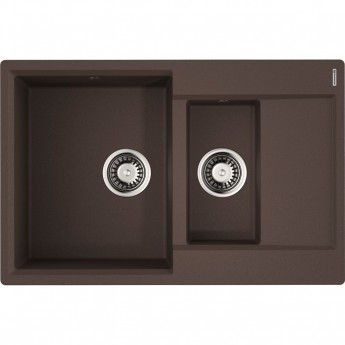 Мойка OMOIKIRI DAISEN 78-2T-DC Tetogranit/темный шоколад Мойка OMOIKIRI DAISEN 78-2T-DC Tetogranit/темный шоколад