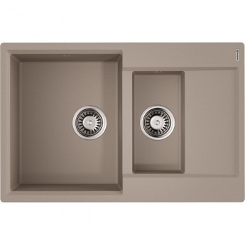 Мойка OMOIKIRI DAISEN 78-2T-SA Tetogranit/бежевый Мойка OMOIKIRI DAISEN 78-2T-SA Tetogranit/бежевый