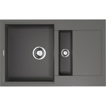 Мойка OMOIKIRI SAKAIME 78-2-PL Tetogranit/платина Мойка OMOIKIRI SAKAIME 78-2-PL Tetogranit/платина