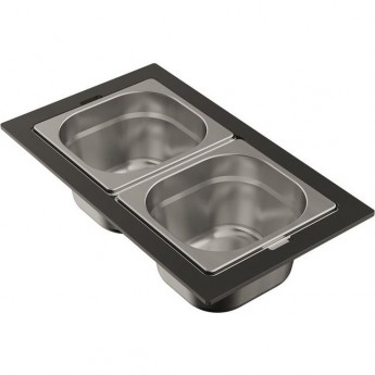 Контейнер OMOIKIRI DC-04-2-IN нержавеющая сталь Контейнер OMOIKIRI DC-04-2-IN нержавеющая сталь