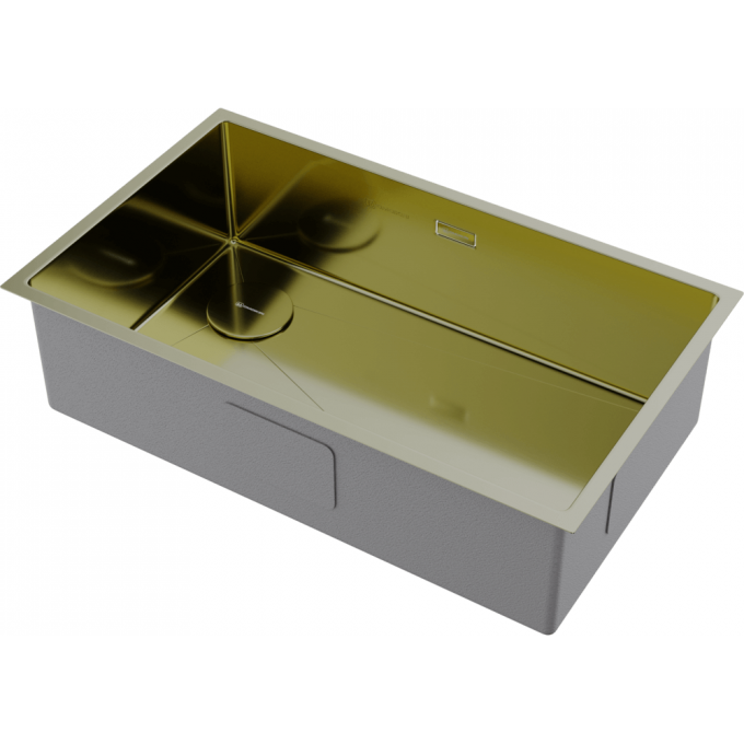 Мойка OMOIKIRI TAKI 74-U/IF-L-LG Side нерж.сталь/светлое золото 4997472 Мойка OMOIKIRI TAKI 74-U/IF-L-LG Side нерж.сталь/светлое золото 4997472